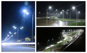 Hệ thống đèn đường LED hiệu suất cao chuyên dụng cho hạ tầng giao thông đô thị do VIETNEXT gia công.